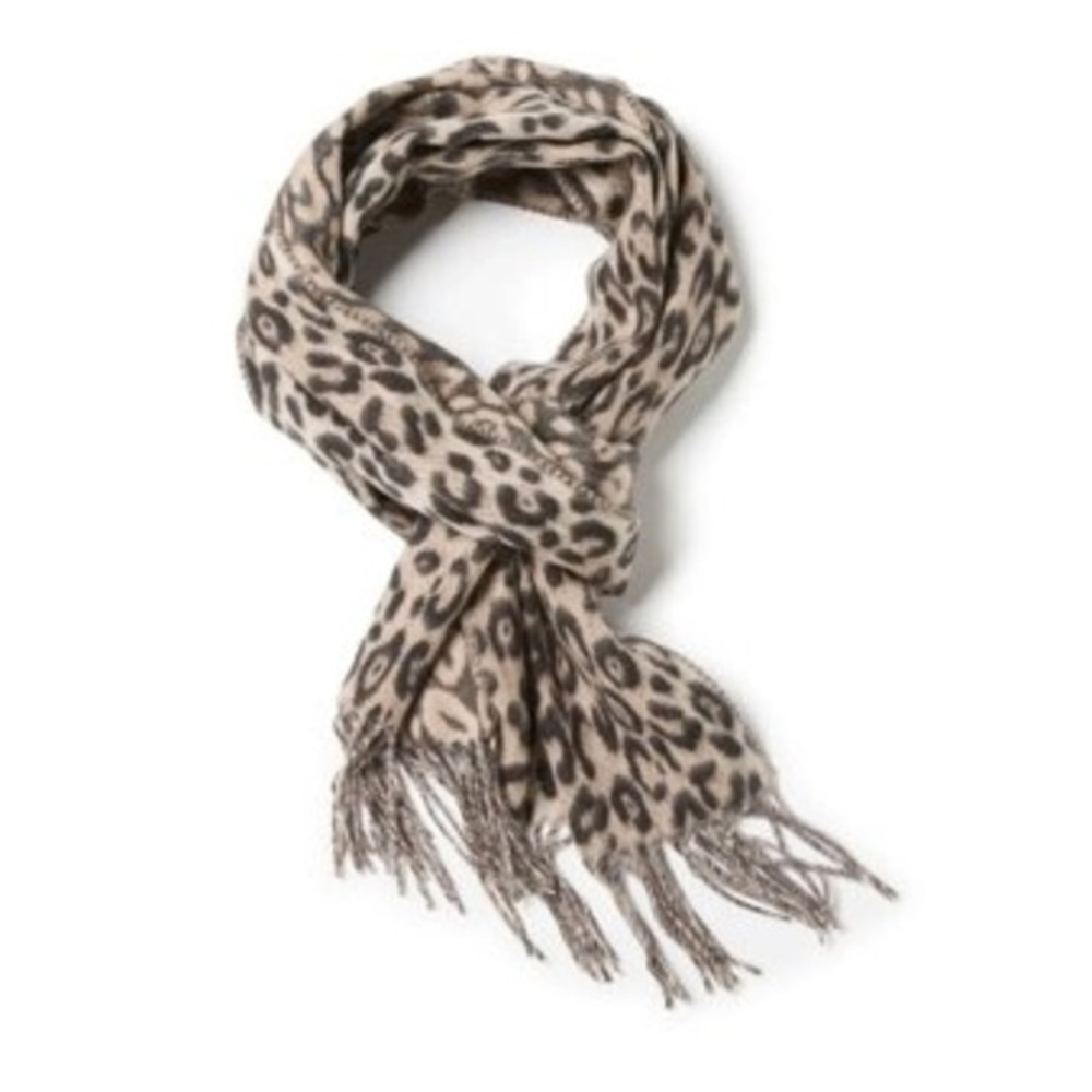 V. Fraas Cashmink Leopard Muffler Scarf – NWT | MSRP $58